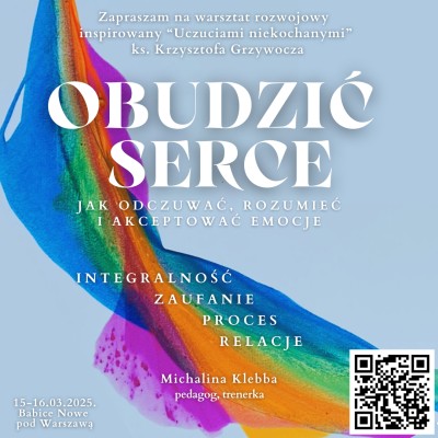 ZAPOWIEDŹ - warsztaty inspirowane ks. Krzysztofem Grzywoczem