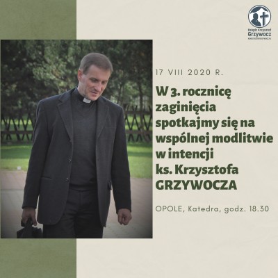 Modlitwa za ks. Krzysztofa